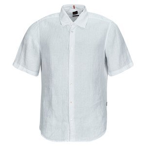 BOSS  Rash_2  Košile s krátkými rukávy Bílá
