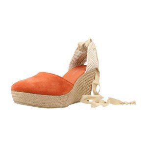 Clara Duran  PLATROMA  Espadrilky Oranžová