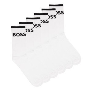 BOSS  6P QS Stripe CC  Ponožky Bílá
