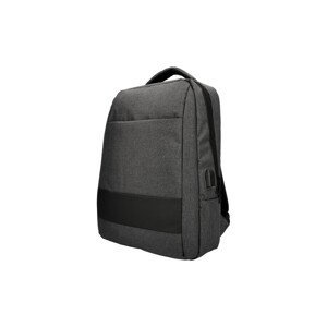 Mia Larouge  Tmavě šedý batoh pro notebook 15,6 palce, USB, UNI  Batohy Dětské