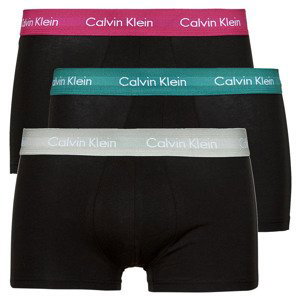 Calvin Klein Jeans  LOW RISE TRUNK 3PK X3  Boxerky Černá