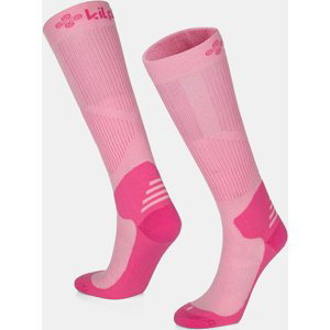 Kilpi  Unisex běžecké podkolenky  COMPRESS-U  Sportovní ponožky Růžová