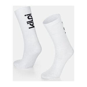 Kilpi  Unisex cyklistické ponožky  CYCLER-U  Sportovní ponožky Bílá