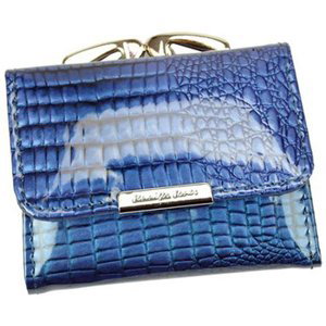 Jennifer Jones  Kožená modrá malá dámská peněženka  Peněženky Modrá