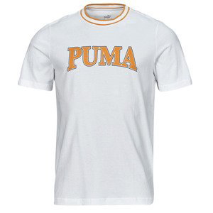 Puma  PUMA SQUAD BIG GRAPHIC TEE  Trička s krátkým rukávem Bílá