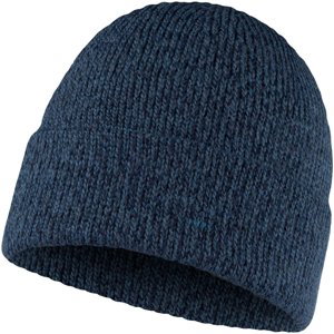 Buff  Jarn Knitted Hat Beanie  Čepice Modrá