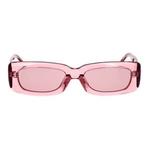 The Attico  Occhiali da Sole  X Linda Farrow Mini Marfa 16C17  sluneční brýle Růžová