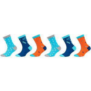 Skechers  3PPK Boys Casual Patterned Socks  Ponožky Dětské