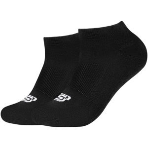 Skechers  2PPK Basic Cushioned Sneaker Socks  Ponožky Černá
