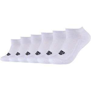 Skechers  2PPK Basic Cushioned Sneaker Socks  Ponožky Bílá
