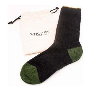 Woollife  -  Ponožky Černá