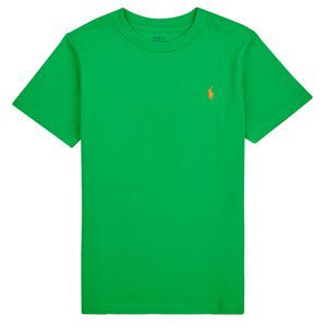 Polo Ralph Lauren  SS CN-TOPS-T-SHIRT  Trička s krátkým rukávem Dětské Zelená
