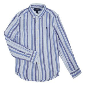 Polo Ralph Lauren  323902178005  Košile s dlouhymi rukáv Dětské Modrá