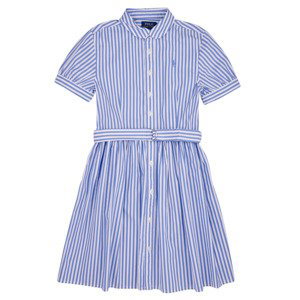 Polo Ralph Lauren  FAHARLIDRSS-DRESSES-DAY DRESS  Krátké šaty Dětské Modrá