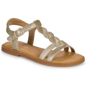 Geox  J SANDAL KARLY GIRL  Sandály Dětské Zlatá