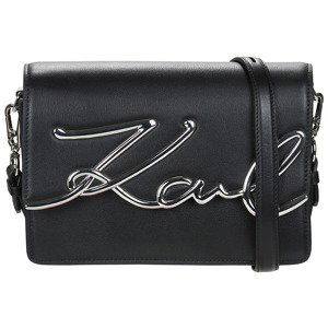 Karl Lagerfeld  K/SIGNATURE MD SHOULDERBAG  Kabelky s dlouhým popruhem Černá