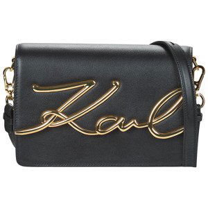 Karl Lagerfeld  K/SIGNATURE MD SHOULDERBAG  Kabelky s dlouhým popruhem Černá