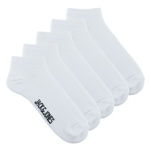 Jack & Jones  JACDONGO SOCKS 5 PACK  Ponožky Bílá