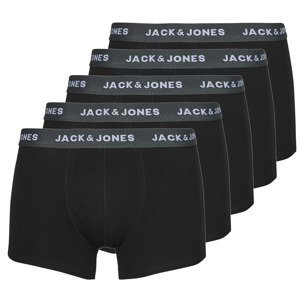 Jack & Jones  JACHUEY TRUNKS 5 PACK  Boxerky Černá