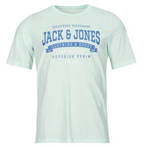 Jack & Jones  JJELOGO TEE SS O-NECK 2 COL SS24 SN  Trička s krátkým rukávem Modrá