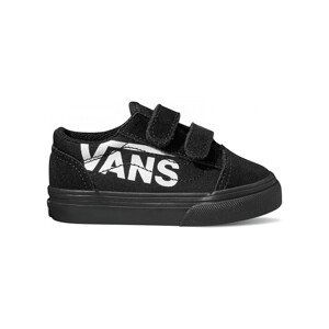 Vans  Old skool v logo  Skejťácké boty Dětské Černá