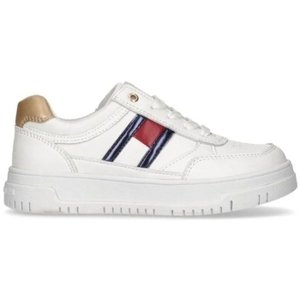 Tommy Hilfiger  FLAG LOW CUT LACE-UP SNEA  Módní tenisky Bílá