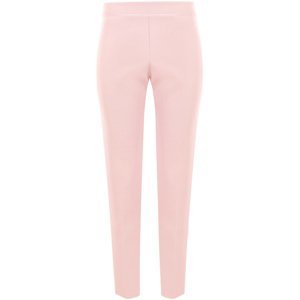 Makover  Dámské elegantní kalhoty Set K035 růžová  Kalhoty Růžová