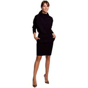 Bewear  Dámské mini šaty Yungdrung B175 černá  Krátké šaty Černá