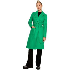 Bewear  Dámský fleecový kabát Nilon M708 zelená  Kabáty Zelená