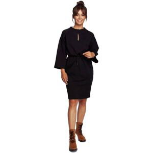 Bewear  Dámské mini šaty Wangdak B234 černá  Krátké šaty Černá