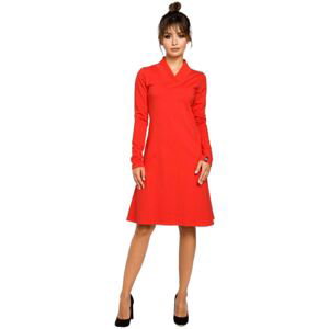 Bewear  Dámské mini šaty Lonoh B044 červená  Krátké šaty Červená