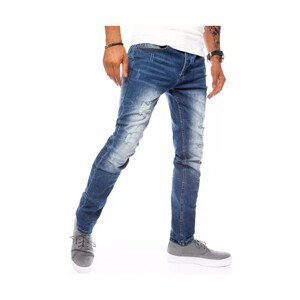 D Street  Pánské džínové kalhoty Sangaa jeansová  Rifle Modrá