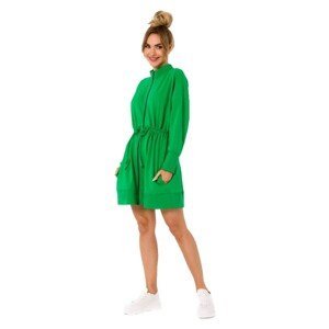 Made Of Emotion  Dámské mini šaty Olwelon M733 zelená  Krátké šaty Zelená