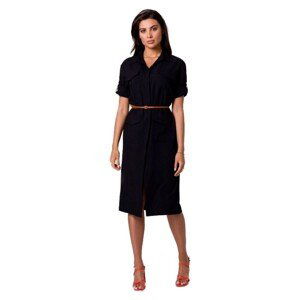 Bewear  Dámské mini šaty Kundry B258 černá  Krátké šaty Černá