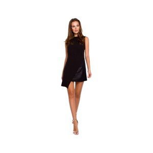 Makover  Dámské mini šaty Sebilinda K014 černá  Krátké šaty Černá