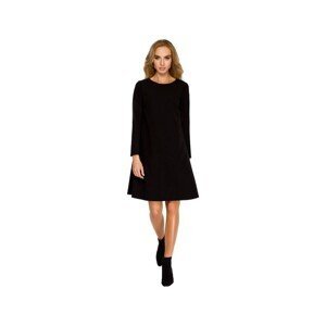 Stylove  Dámské mini šaty Flonor S137 černá  Krátké šaty Černá