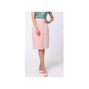 Stylove  Dámská midi sukně Enydron S343 pudrová růžová  Krátké sukně Růžová