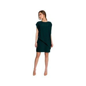 Stylove  Dámské mini šaty Ishilla S262 zelená  Krátké šaty Zelená