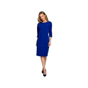 Stylove  Dámské mini šaty Lyovere S324 chrpově modrá  Krátké šaty Tmavě modrá