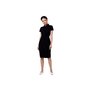 Stylove  Dámské mini šaty Uleki S335 černá  Krátké šaty Černá
