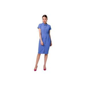 Stylove  Dámské mini šaty Uleki S335 nebesky modrá  Krátké šaty Modrá