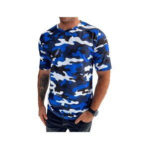 D Street  Pánské tričko s krátkým rukávem Roputun modrá  Trička s krátkým rukávem Tmavě modrá