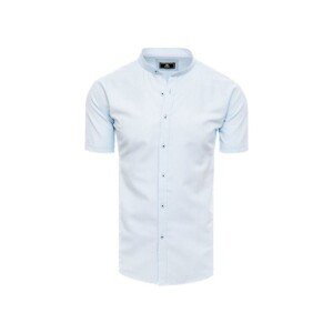 D Street  Pánská košile s krátkým rukávem Brandelaine modrá  Košile s dlouhymi rukáv Modrá