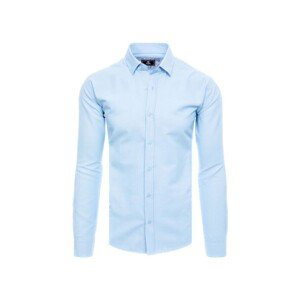 D Street  Pánská košile s dlouhým rukávem Cladoc blankytná modř  Košile s dlouhymi rukáv