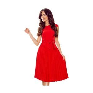 Numoco  Dámské mini šaty Lila červená  Krátké šaty Červená