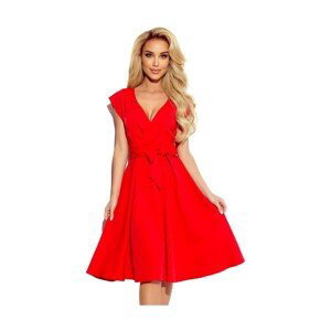 Numoco  Dámské společenské šaty Scarlett červená  Krátké šaty Červená