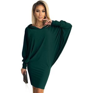 Numoco  Dámské společenské šaty Virre zelená  Krátké šaty
