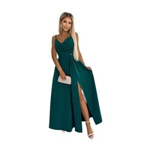 Numoco  Dámské společenské šaty Chiara zelená  Krátké šaty