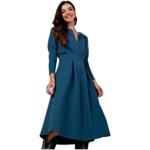 Bewear  Dámské volnočasové šaty Nanel B273 mořská modrá  Krátké šaty Tmavě modrá