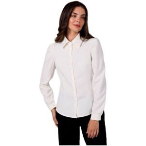 Bewear  Dámská košile s dlouhým rukávem Annamue B277 krémová  Košile / Halenky Bílá